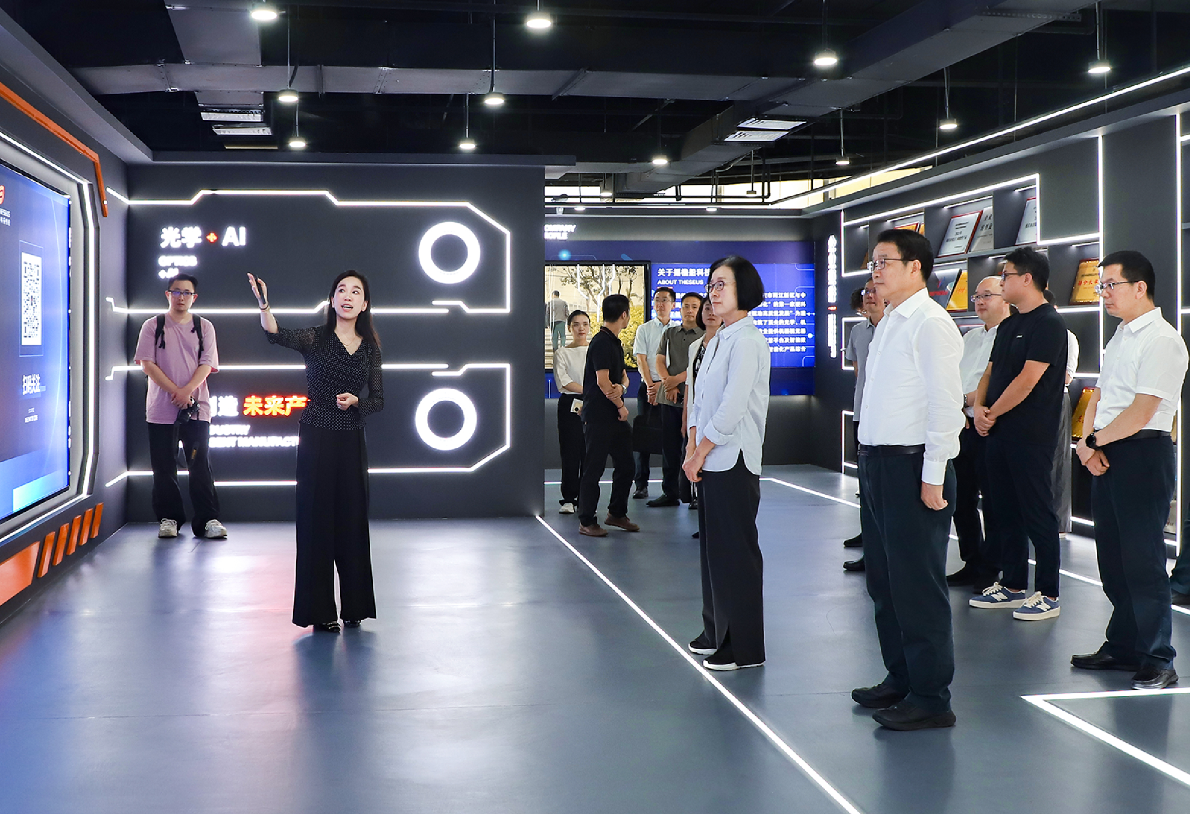 江西省人大调研摇橹船  点赞空间智能感知硬实力